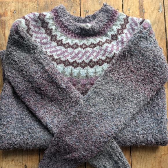 Woolrich Sweaters - Woolrich Fair Isle Tunic Sweater